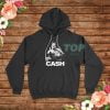 Johnny Cash Middle Finger Hoodie