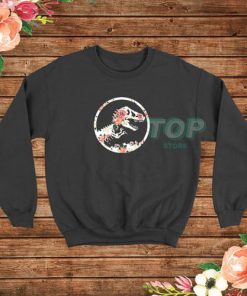 Jurassic Floral Jurassic Park Sweatshirt