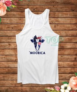 Moorica 4th July American Flag Tank Top