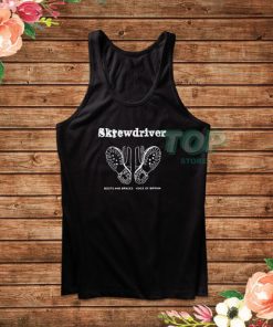 Skrewdriver Boots And Braces Voice Of Britain Tank Top