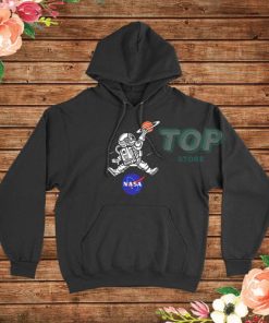 Astronaut Basketball League Slam Dunk NASA Hoodie