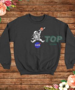 Astronaut Basketball League Slam Dunk NASA Sweatshirt