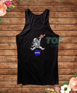 Astronaut Basketball League Slam Dunk NASA Tank Top