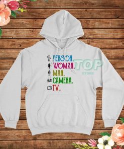 Person Woman Man Camera TV Song Hoodie