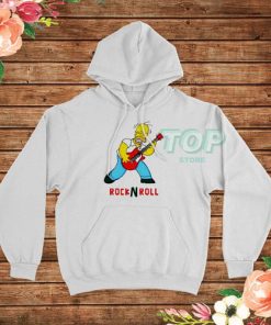 Rock and Roll The Simpsons Hoodie