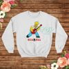 Rock and Roll The Simpsons Sweatshirt