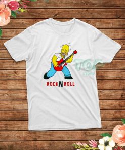 Rock and Roll The Simpsons T-Shirt