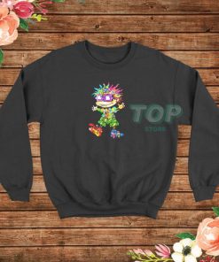 Rugrats Chuckie 90s Cartoons Sweatshirt