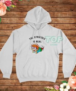 Rugrats Chuckie Finster Struggle Is Real Hoodie