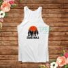 Squad Goals Horror Halloween Sunset Tank Top