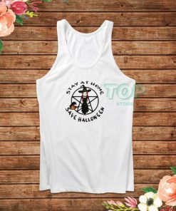 Stay At Home Save Halloween Tank Top