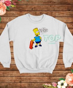 The Simpsons Bart Who The Hell Are You Sweatshirt