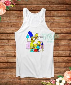 The Simpsons Say Cheese Tank Top