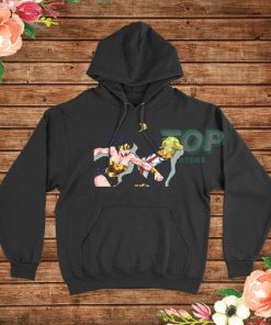 Wonder Woman Punching Donald Trump Hoodie