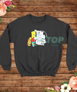 Yeah Nothing Rhymes with Bart The Simpsons Sweatshirt