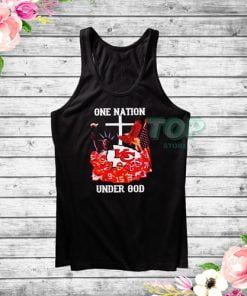 Kansan City Chiefs One Nation Under God Tank Top