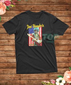 American Flag Jimi Hendrix T-Shirt