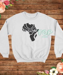 Black Panther in Africa Sweatshirt