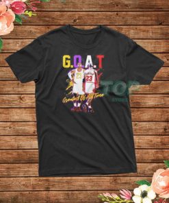 Goat Greatest of All Time Michael Jordan and Kobe Bryant T-Shirt