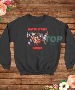 Halloween Horror Movies Character United States Of Horror Sweatshirt