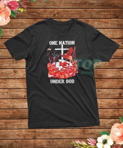 Kansan City Chiefs One Nation Under God T-Shirt