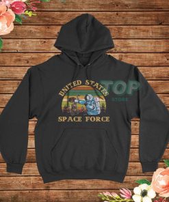 Alien United States Space Force Retro Hoodie