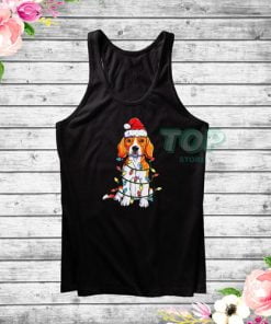 Beagle Christmas Tree Tank Top