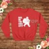 Bro Do You Even Lift Christmas Santa Sweatshirt