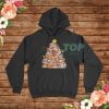 English Bulldog Christmas Tree Hoodie