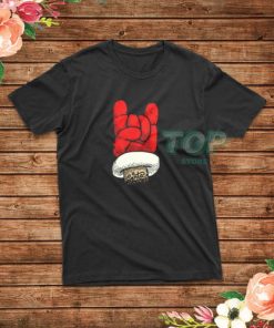 Rock On Santa Christmas T-Shirt