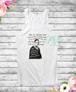 When There are Nine RBG Quote Tank Top