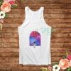 Astronout Space Planet Balloons Tank Top