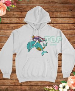 Mermaid and Dolphin Hoodie