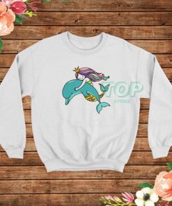 Mermaid and Dolphin Sweatshirt