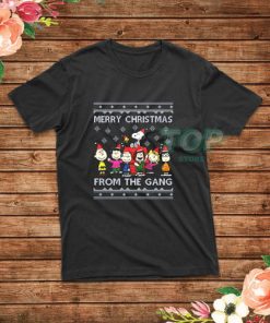 Merry Christmas From The Peanuts Gang T-Shirt