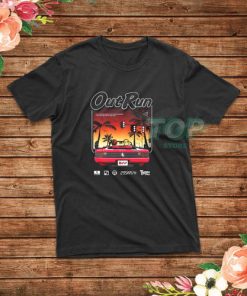 Out Run Retro Vintage Arcade Gaming T-Shirt