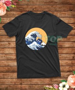 Police Box Wave Kanagawa T-Shirt