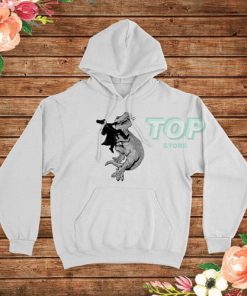 Punching a T-Rex Like a Boss Hoodie