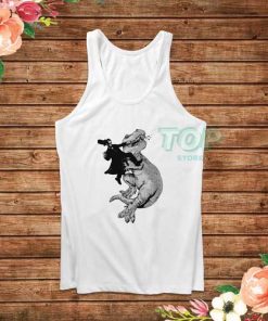 Punching a T-Rex Like a Boss Tank Top