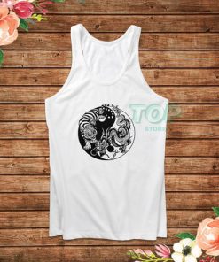 Yin Yang Dragon Tiger Tank Top