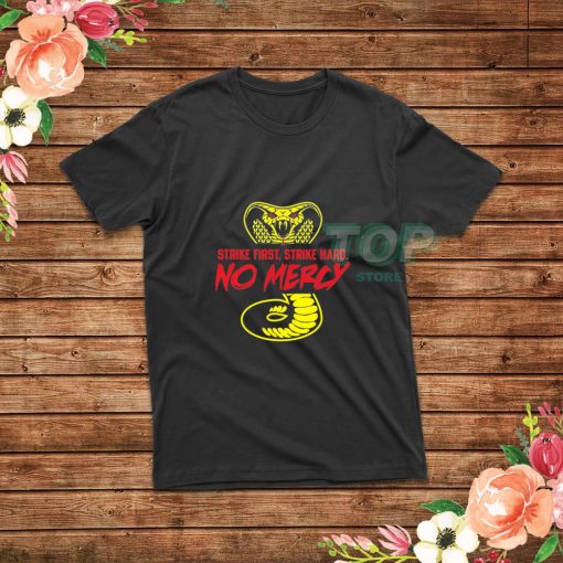 No-Mercy-Cobra-Kai-T-Shirt