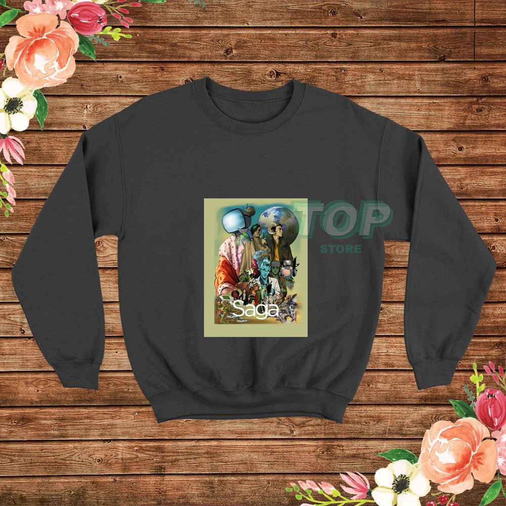 comic sweatshirt