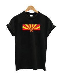 Arizona State Flag Statehood Day Men's T-Shirt