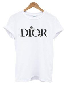 CHRISTIAN DIOR PIN WHITE T-SHIRT