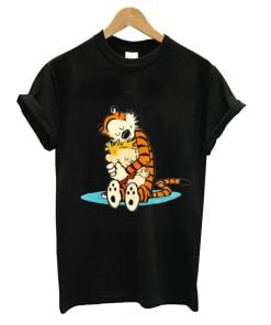 Calvin And Hobbes Hug T-Shirt