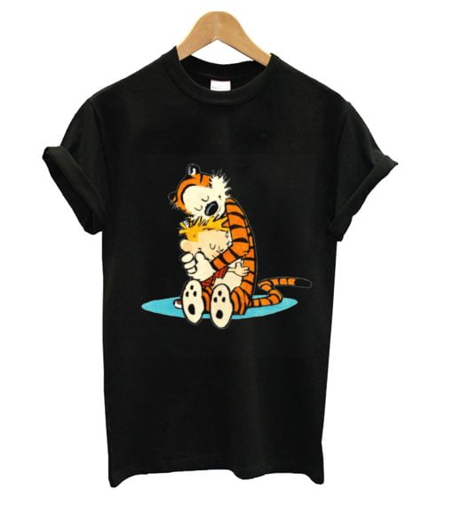 Calvin And Hobbes Hug T-Shirt