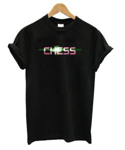 Cool Chess Design - Pink T-Shirt