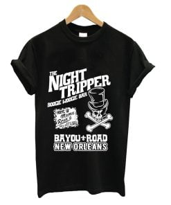 Dr John the night tripper T-shirt black Short sleeve