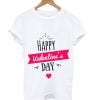 Happy Valentine's Day T-shirt white