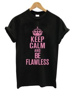 Keep Calm And Be Flawless Women's Triblend Scoop T-Shirt